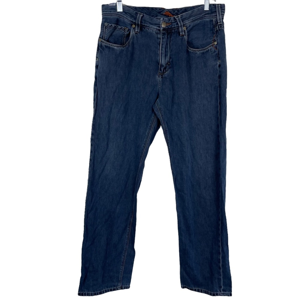 Tommy Bahama Standard Men’s Straight-Legged Blue Denim Jeans Size 34/30 0428W TB
